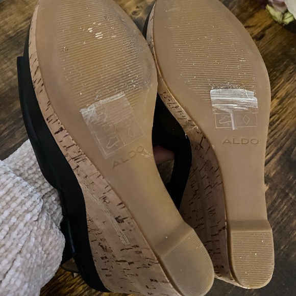 3/$25♻️ Aldo platform Sandals 8.5 - Picture 4 of 4